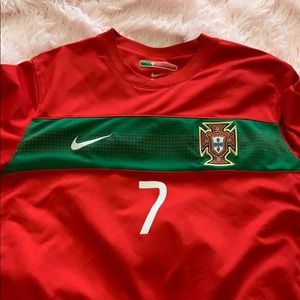 Authentic men’s Nike Portugal Ronaldo Jersey